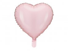 Folinis balionas "Širdis", rožinis (45cm)